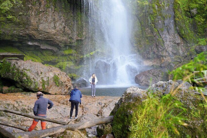 Getting close to the waterfall