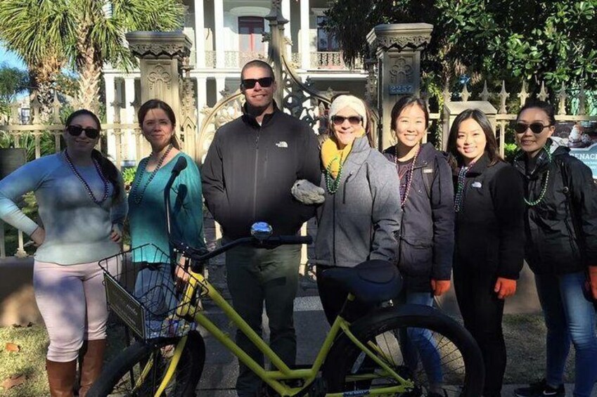 group in the garden District
