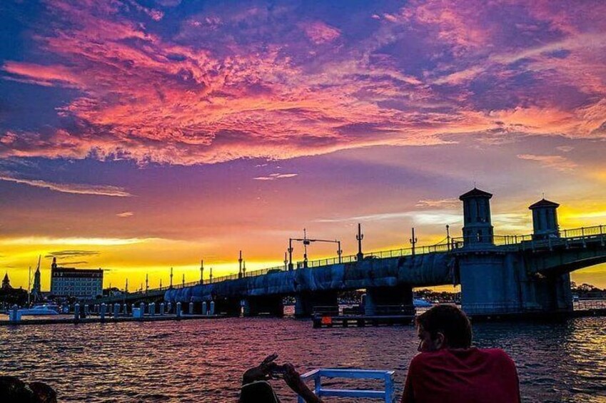 Sunset Cruise of St. Augustine with a Local Guide