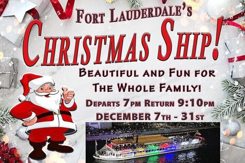 BRING THE WHOLE FAMILY!! DECEMBER 7th-31st 7pm-9:10pm nightly!!