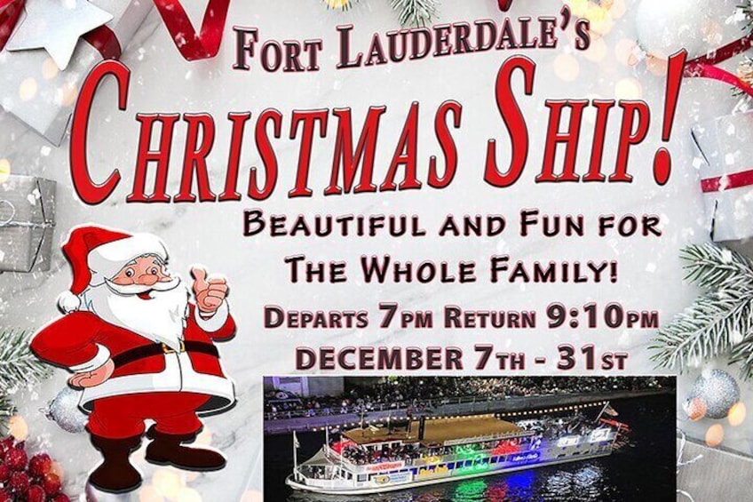 BRING THE WHOLE FAMILY!! DECEMBER 7th-31st 7pm-9:10pm nightly!!