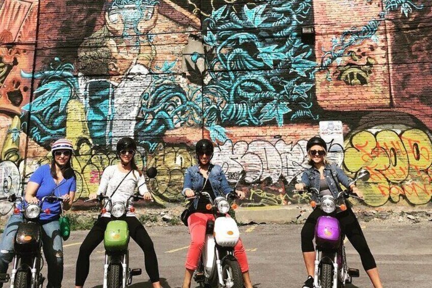 Guided Scooter Sightseeing Tour in Montreal