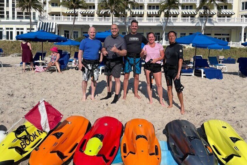 90-Minute Snorkel & Seabob Underwater Guided Reef Tour in Fort Lauderdale