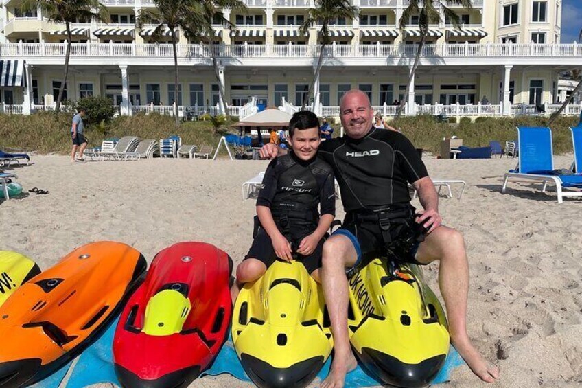 90-Minute Snorkel & Seabob Underwater Guided Reef Tour in Fort Lauderdale
