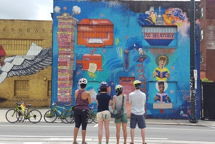 Guests will see vibrant and thought-provoking murals throughout the city.