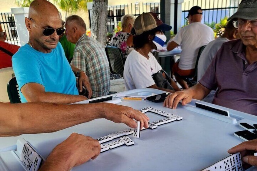 Watch our local elders play their favorite board games in the Domino Park and compete to their limits all day.