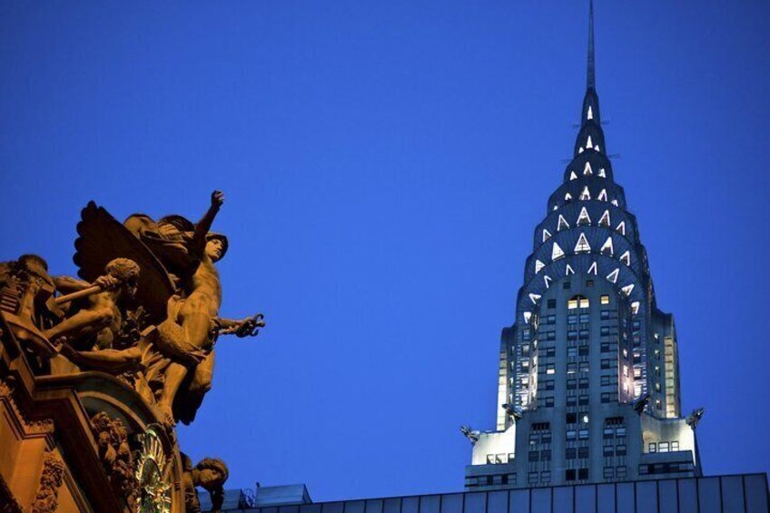The Chrysler building. 