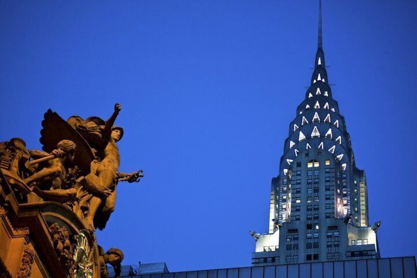 The Chrysler building.