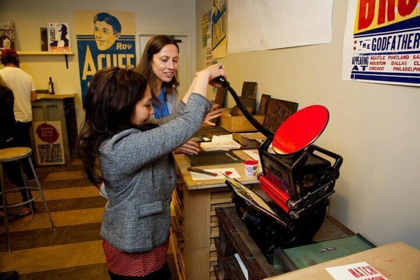 Create Your Own Poster With A Letterpress
