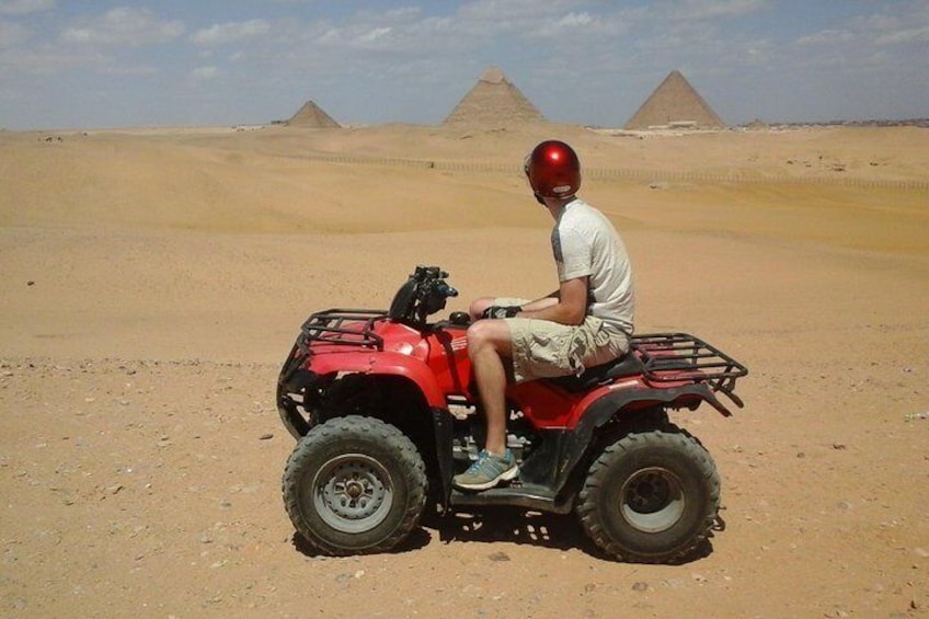 Quad Bike trip at Giza Pyramids