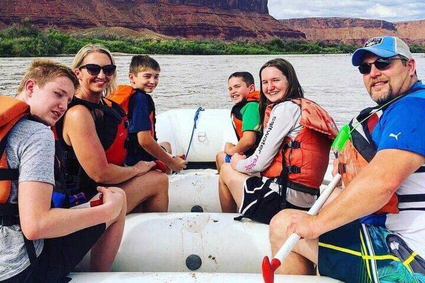 Moab Rafting Afternoon Half-Day Trip