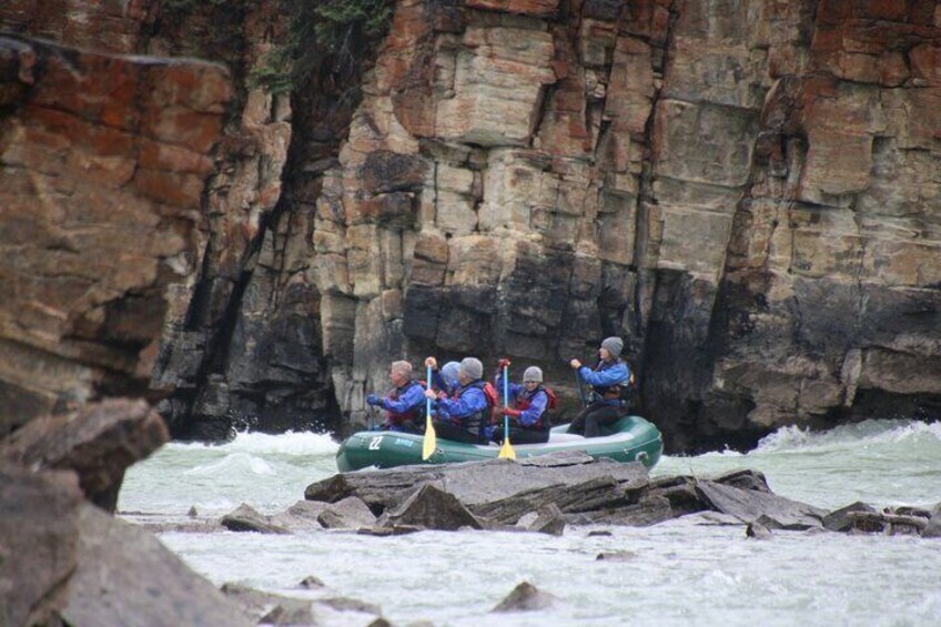 Athabasca Falls Run