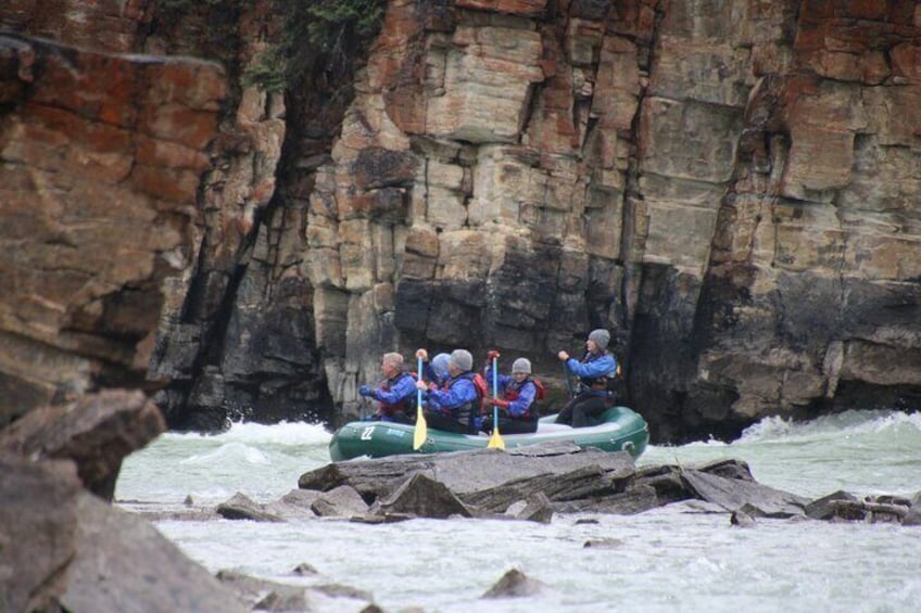 Athabasca Falls Run