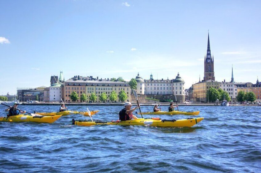It's so beautiful seeing the city from the water