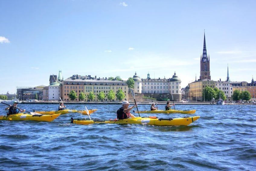 It's so beautiful seeing the city from the water