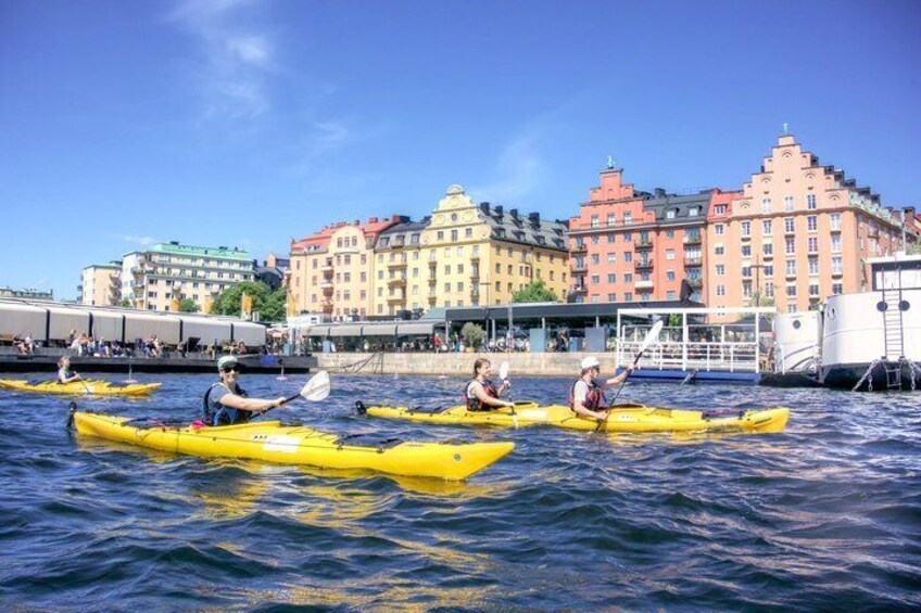 It's so beautiful seeing the city from the water