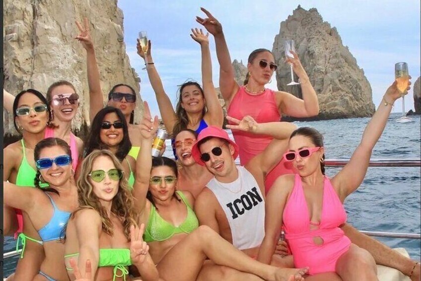 Private Cabo 35ft cat best experience Food and open bar included!