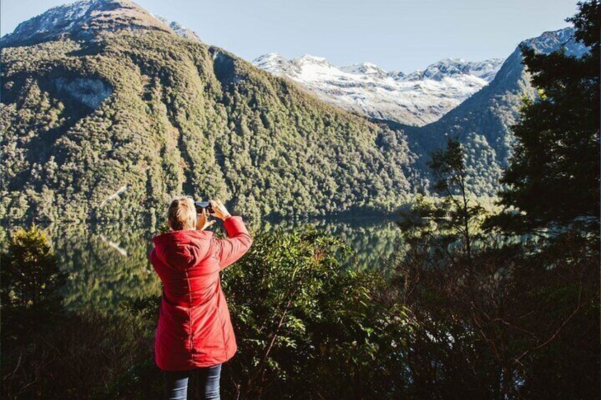 Plenty of opportunity for photo stops along the Milford Road
