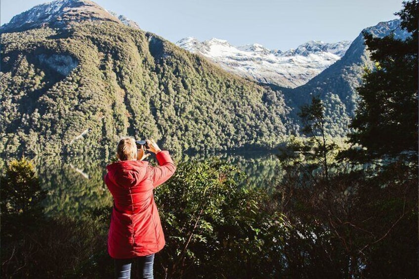 Plenty of opportunity for photo stops along the Milford Road