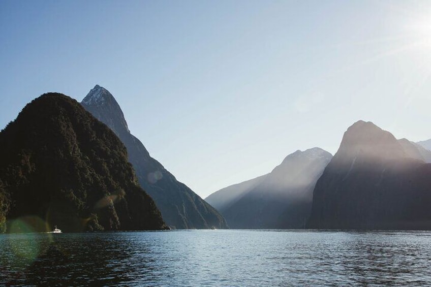 Travel out towards the Tasman Sea