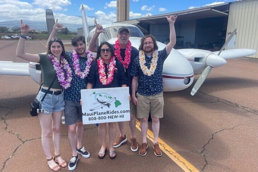 Private Maui Air Tour: 3 Islands: 5 people Max: See it All!