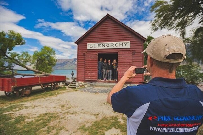 Historic Glenorchy Red Shed