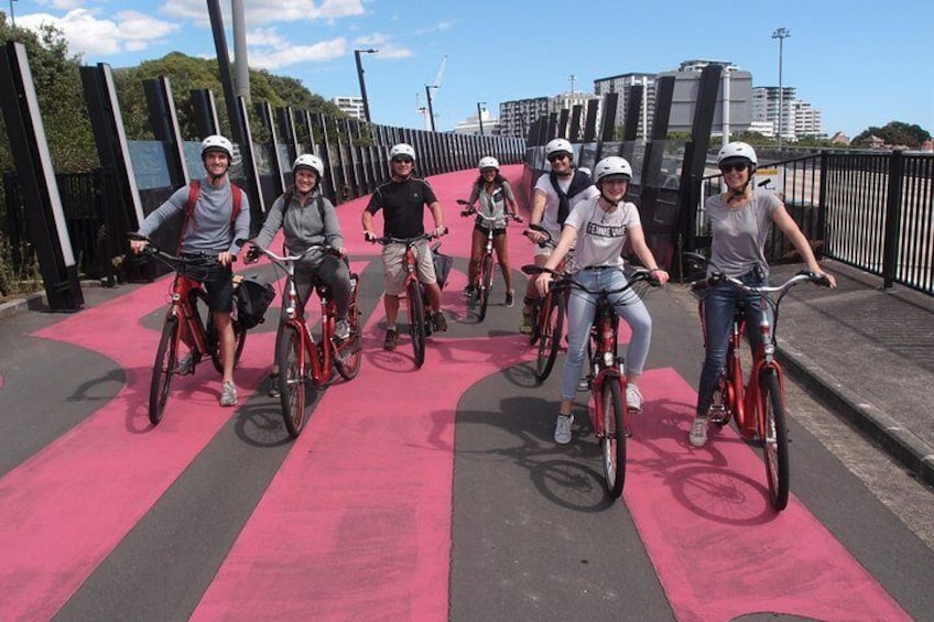 Ride the Pink Path.