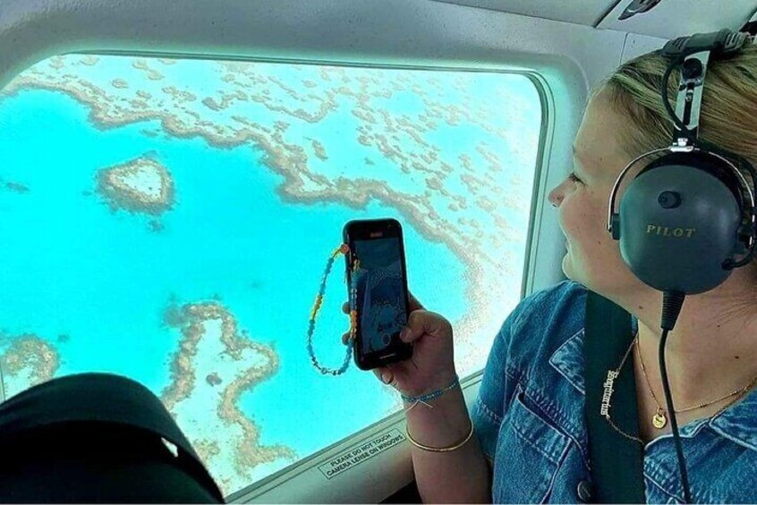 Bird's Eye View over Heart Reef