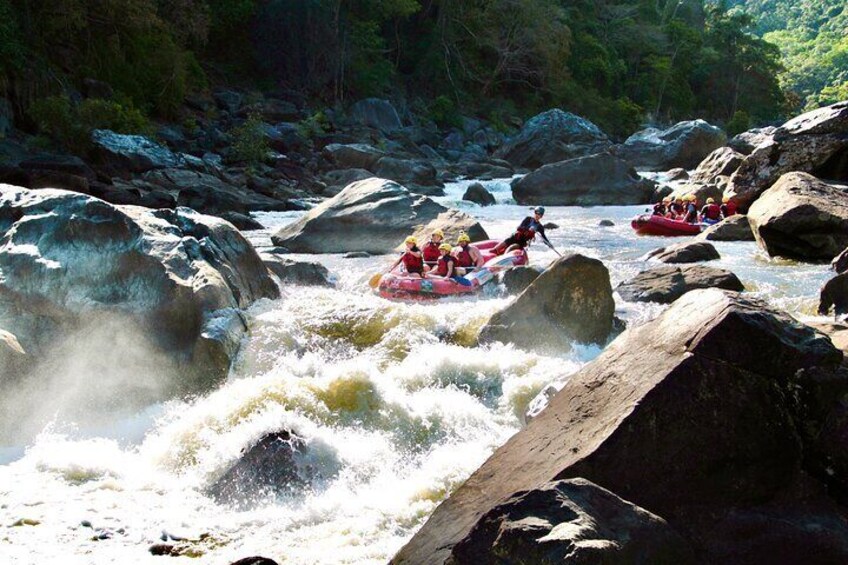 Barron River Half-Day White Water Rafting from Cairns