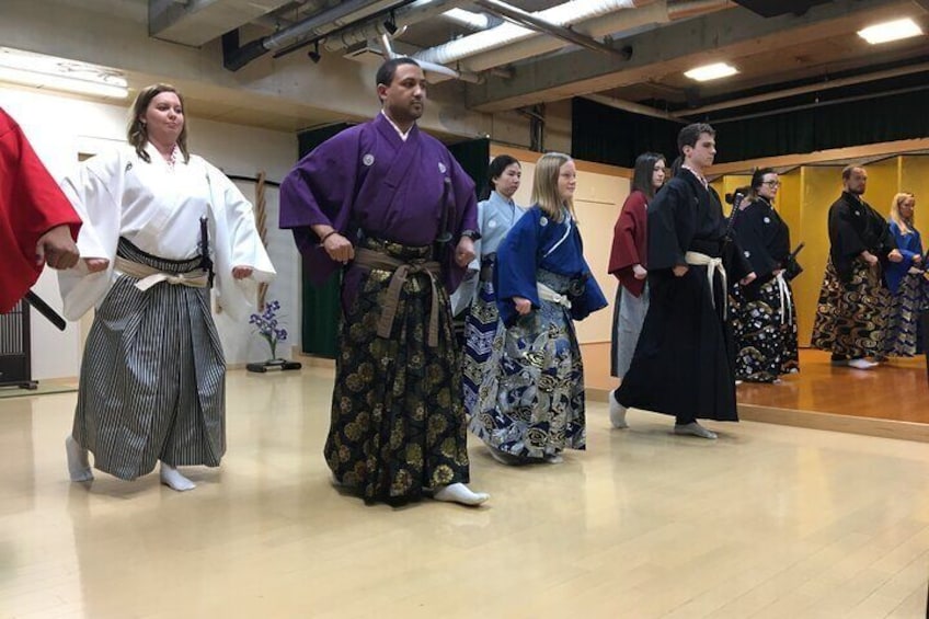 Samurai School in Kyoto: Samurai for a Day