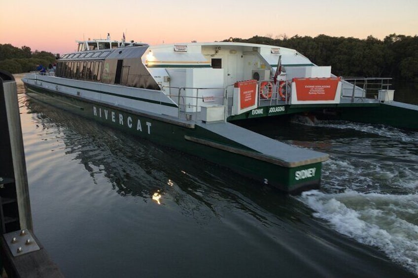 River cruise return