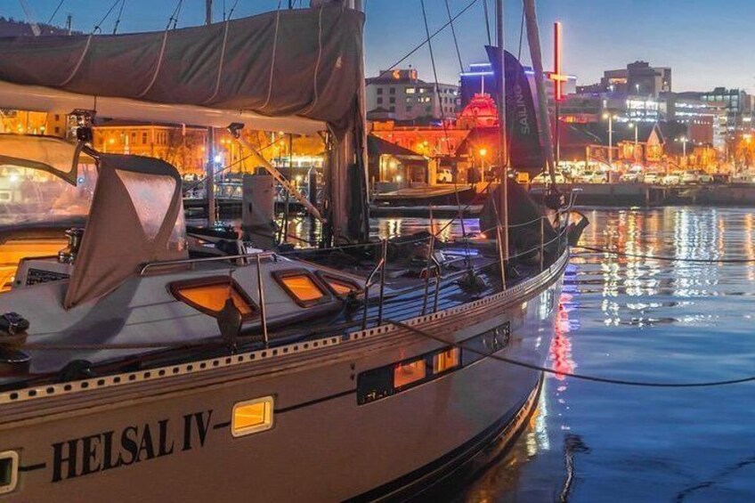 Our yachts are located right on the docks in Hobart