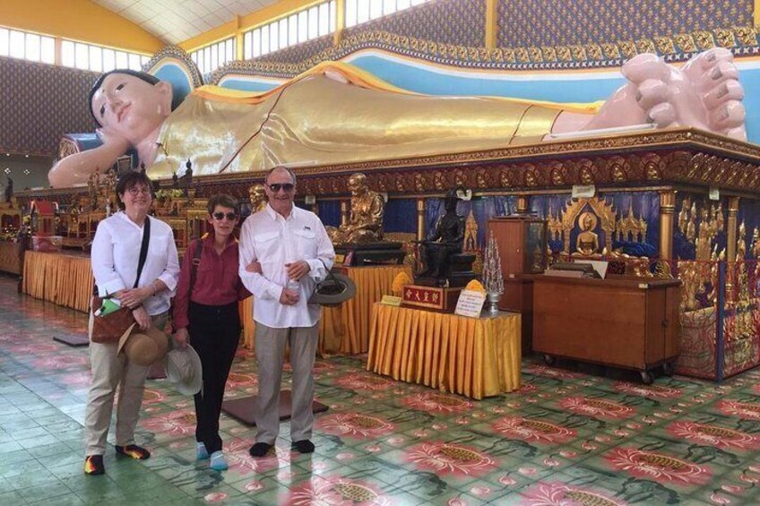 Reclining Buddha @Wat Chaiyamangalaram