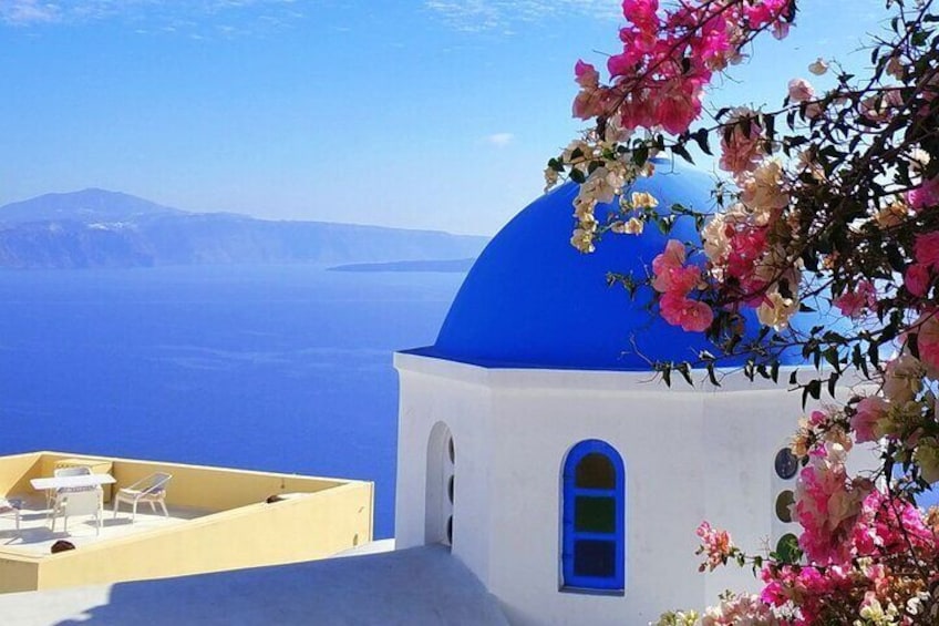 Oia Blue Domes