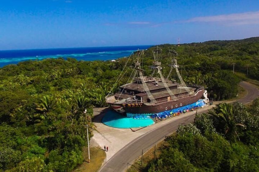 A view of Isery at Roatan east end