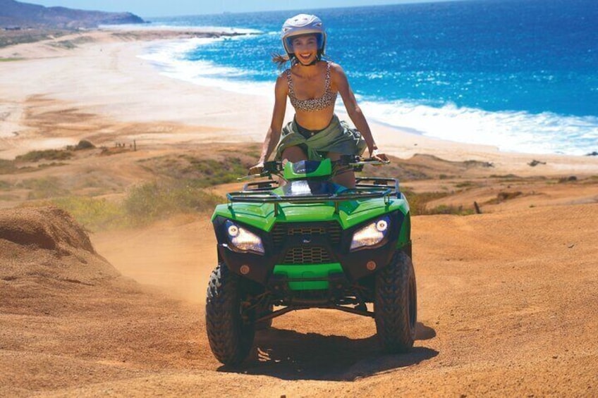 Combo Horseback Beach Ride & ATV Adventure. Tequila Tasting