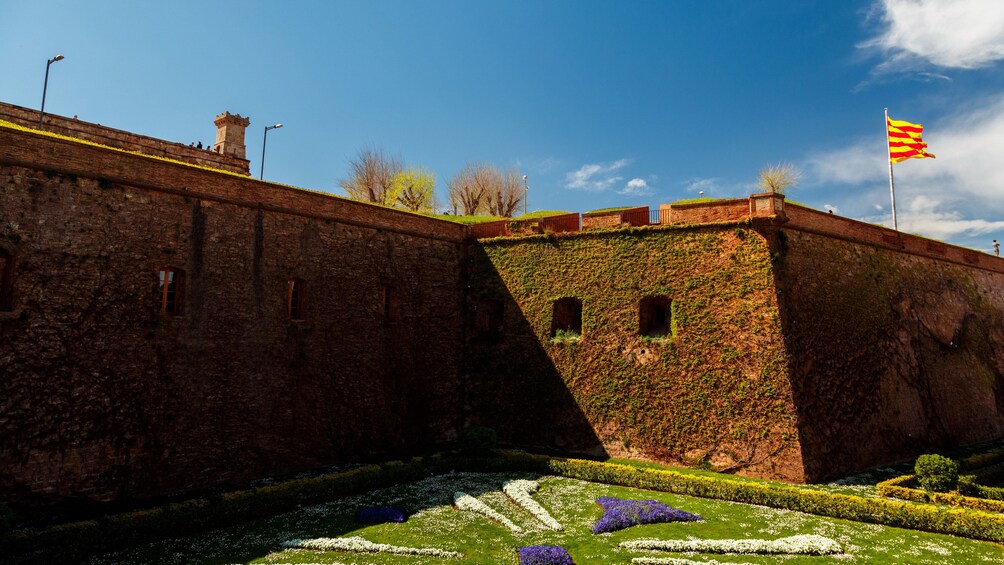 Montjuic Castle in Barcelona