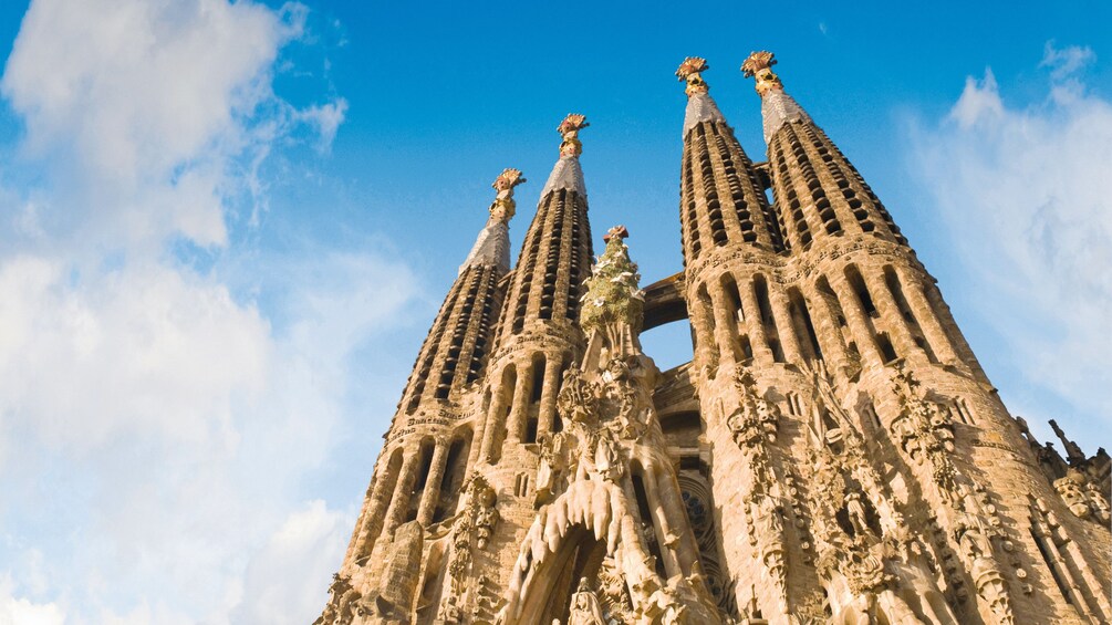 Sagrada FamiÌlia church in Barcelona