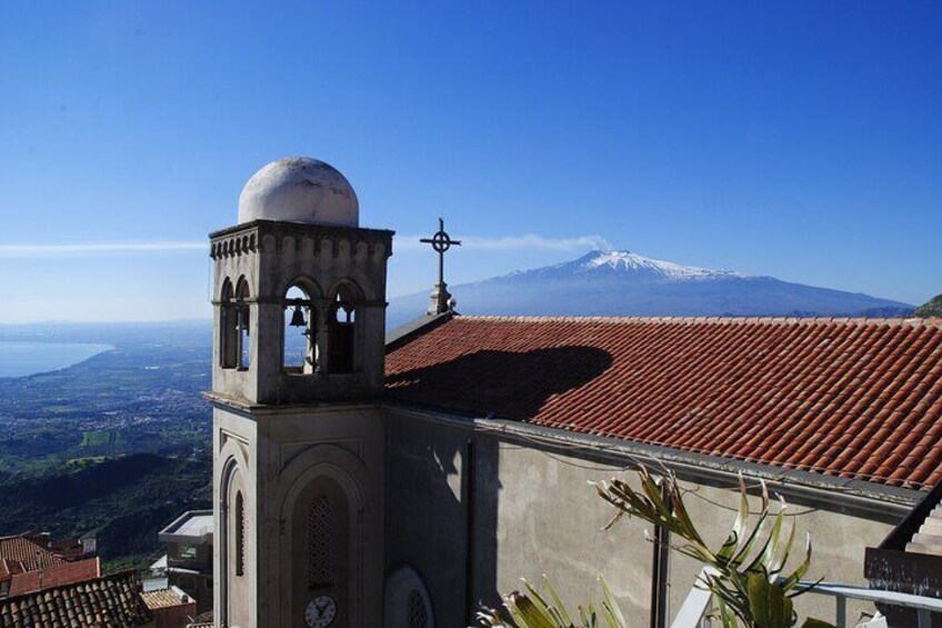 Full Day Taormina and Castelmola Tour with Messina Shore Excursion
