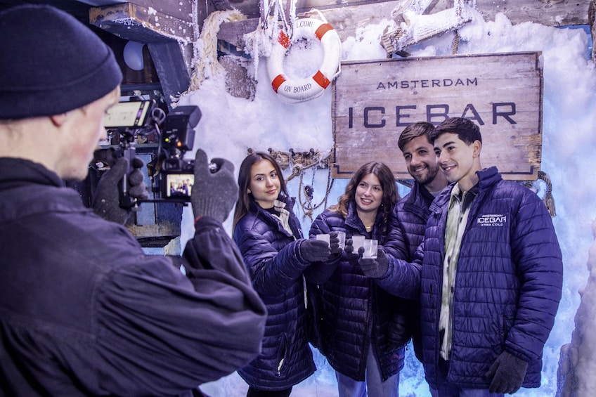 Amsterdam XtraCold Icebar Tickets with Drinks