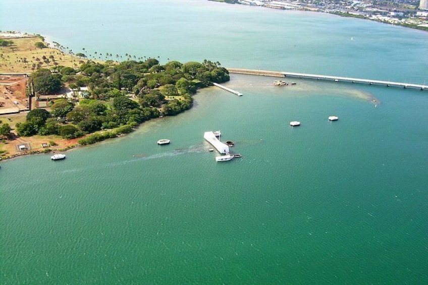 The Memorial and USS Arizona