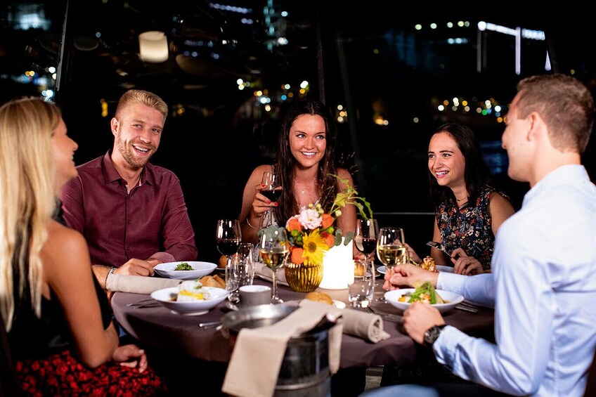 Bateaux Parisiens Luxury Dinner Cruise on the Seine River