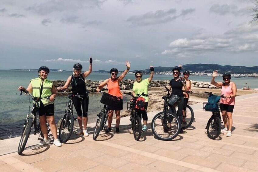 Palma de Mallorca Shore Excursion: Bike Tour with Cathedral and Parc de la Mar 