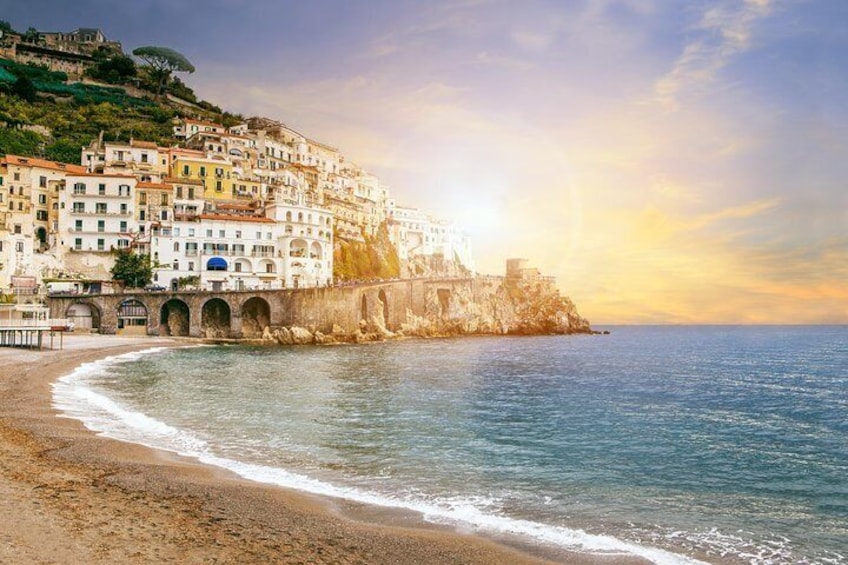 Private Scenic Amalfi Coast & Pompeii Day Tour