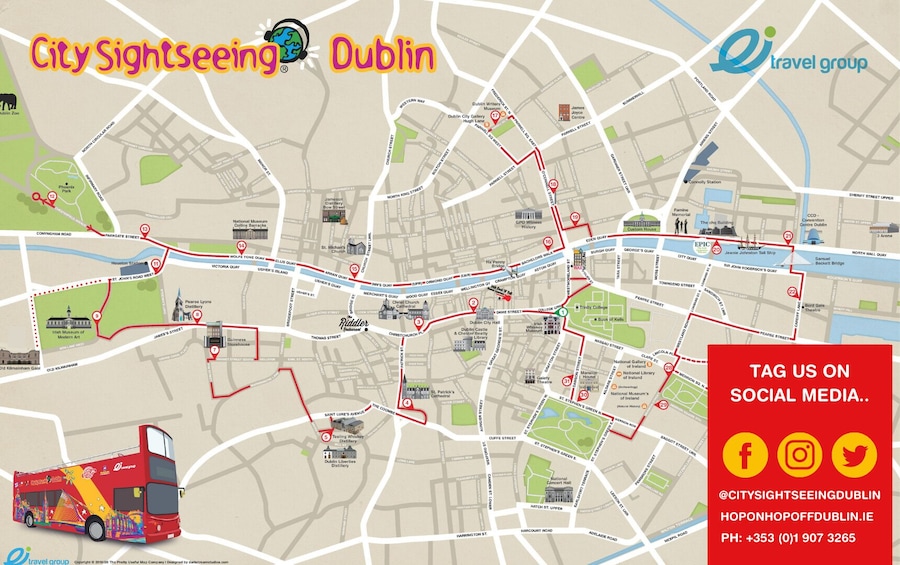 Dublin Hop-On Hop-Off Bus Tour