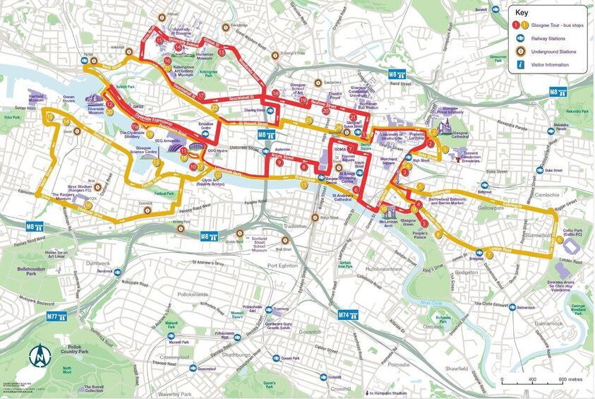 City Sightseeing Glasgow Hop-On Hop-Off Bus Tour