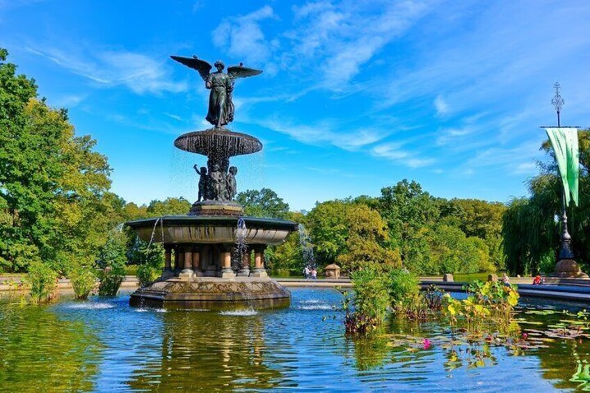 Bethesda Fountain in Central Park