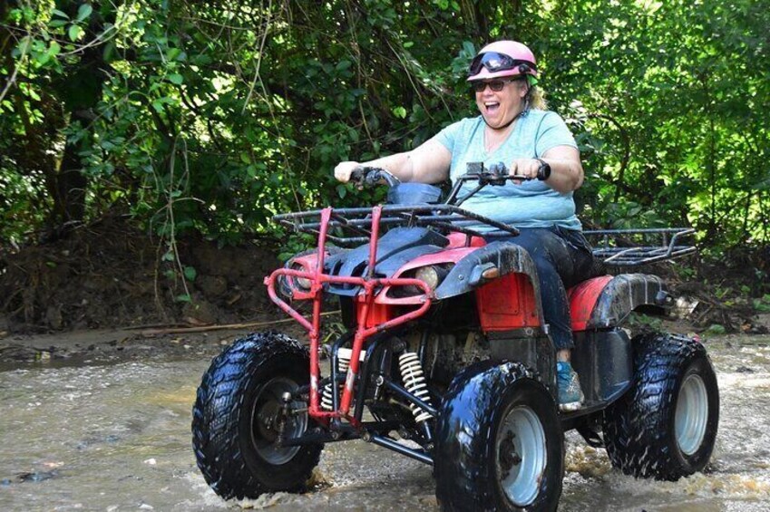 Best of Roatan~Zip Eco-Jungle Safari/ATVBuggy Thrills + Pvt Beach