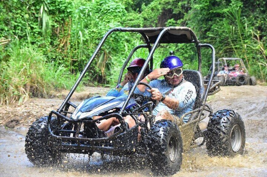 Best of Roatan~Zip Eco-Jungle Safari/ATVBuggy Thrills + Pvt Beach