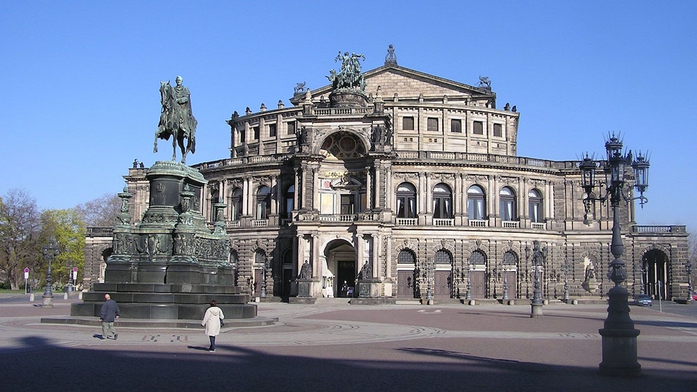 Semperoper opera house in Dresden